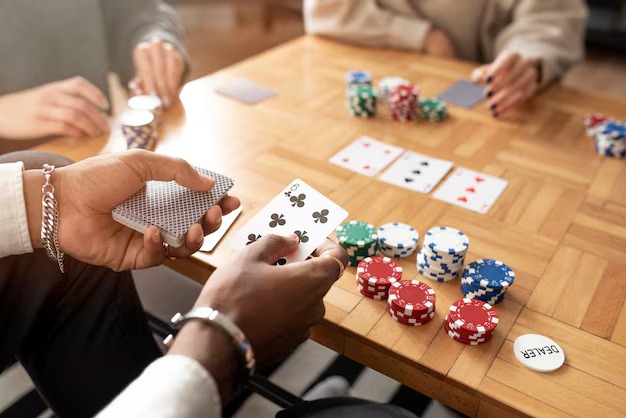 Live dealer studio with multiple cameras
